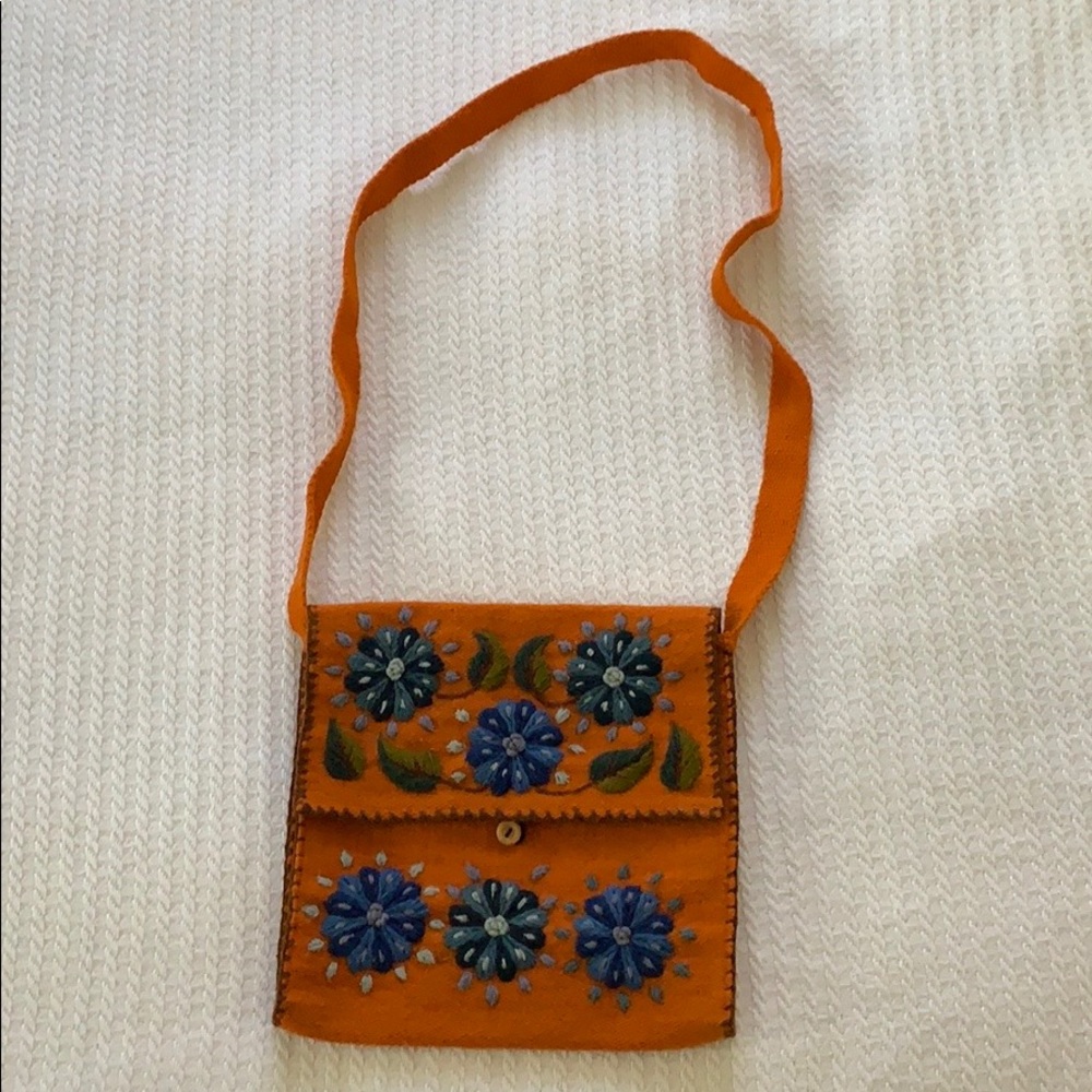 Floral Handbag from Peru **BRAND NEW**